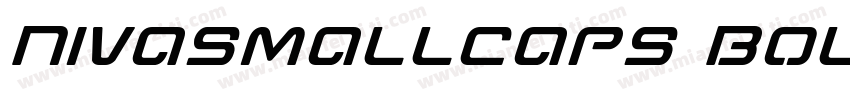 Nivasmallcaps Bold I字体转换